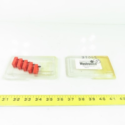 Westrinics RM100220-01 Red Chart Graph Paper Recorder Maker Pens Lot Of 5