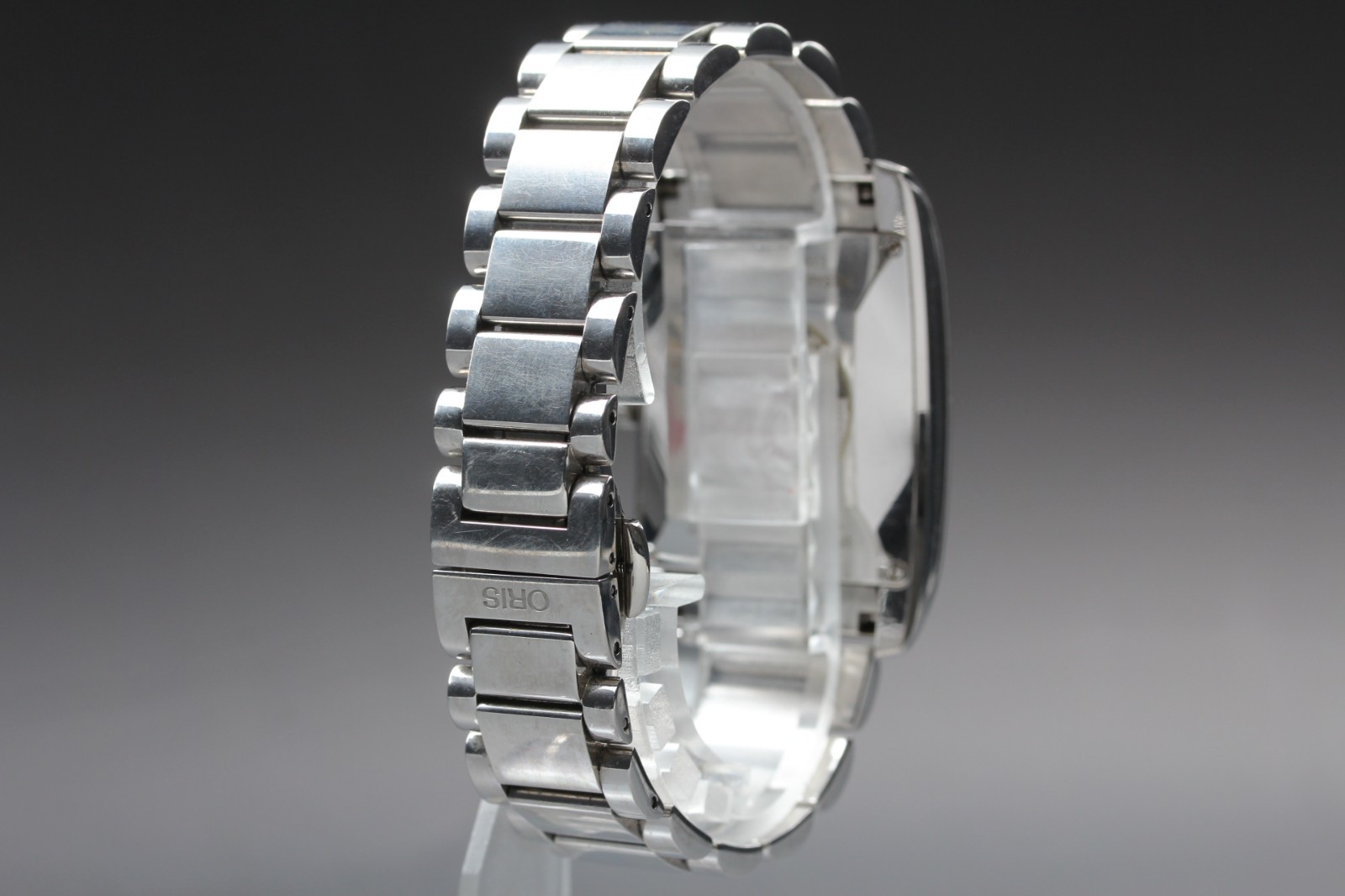【NEAR MINT】 ORIS 7693 Rectangular Silver Dial Aut… - image 4