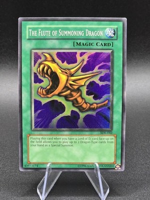 Konami The Flute of Summoning Dragon Super Rare SDK-042 - Near Mint NM