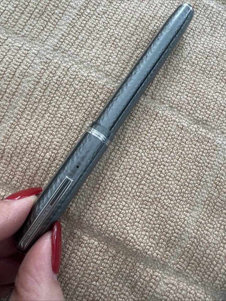 Pluma Estilográfica Esterbrook 2668 Gris Serie J Relleno Palanca (052423-216) Foto 2 de 4