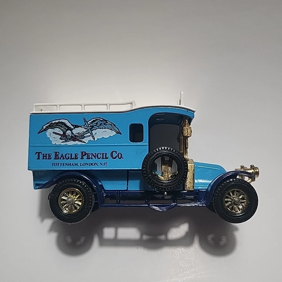 Renault Type AG 1910 Y-25 -Eagle Pencil Co. -CAJA DE CERILLAS - Modelos de antaño Foto 2 de 4