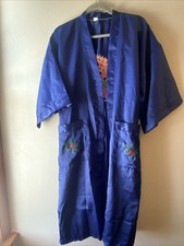 Vintage Embroidered Dragon Kimono Robe From Thailand Size XL