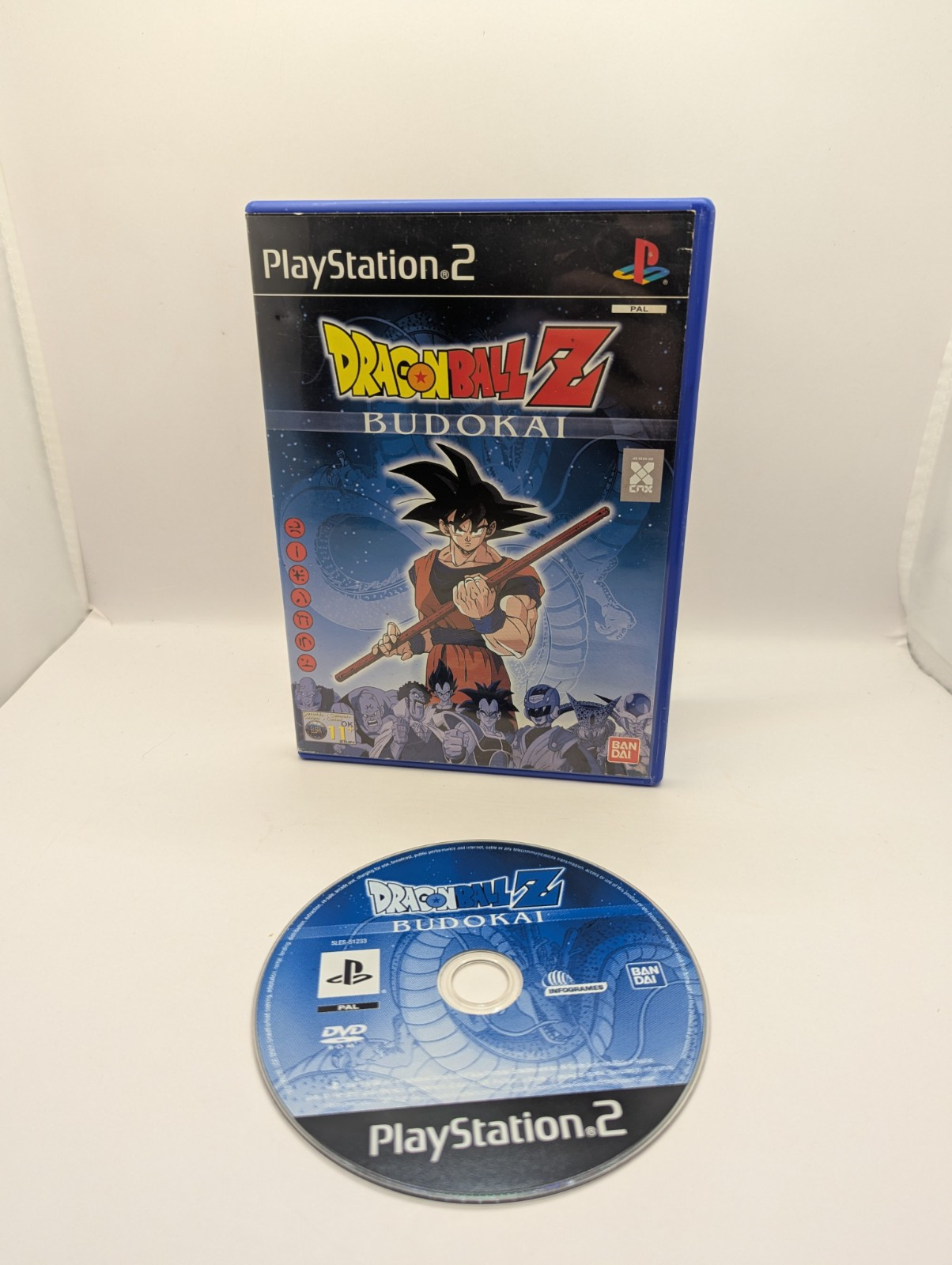 Dragon Ball Z: Budokai (Sony PlayStation 2, 2002) - European Version