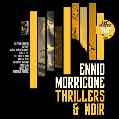 Morricone - Thrillers Noir Clear Yellow Vinyl - Vinyl Record - G3Z-image