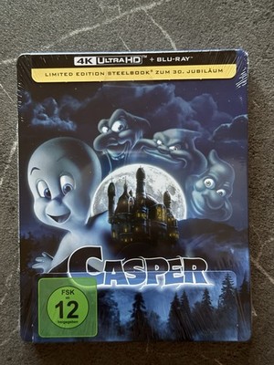 Casper 1995 4K Limited 30th Anniversary Steelbook Edition 4K UHD Blu-ray Lager