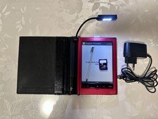 E-Book-Reader Sony PRS-650 + SDHC-Speicherkarte 8GB + Sony Einband mit Licht