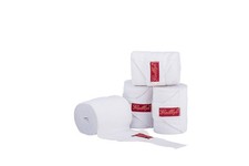 NEW Gallop White Elasticated Exercise Bandages/Polo Wraps X4