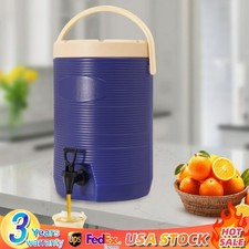15L Stainless Steel Insulated Beverage Dispenser Container with Spout for Party
