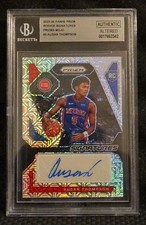 2023 PANINI PRIZM ROOKIE SIGNATURES PRIZMS Mojo /25 AUSAR THOMPSON RC AUTO