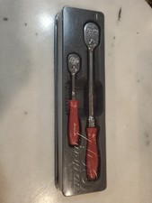 Snap On Usa 2 Pc. 100th Anniversary Hard Grip Pearl Red Ratchet Set Rat2tfhlmrx. Snap On Usa 2 Pc. 100th Anniversary Hard Grip Pearl Red Ratchet Set Rat2tfhlmrx.