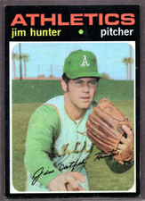 1971 Topps Set-Break # 45 Jim Hunter EX-EXMINT *JAYSACE*