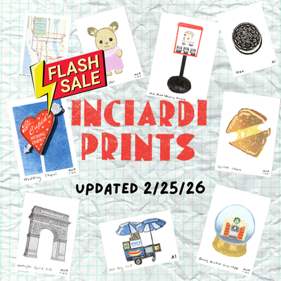 #ad NEW amp; CHEAPEST – Anastasia Inciardi Mini Prints Valentines NYC Free Ship $16.62