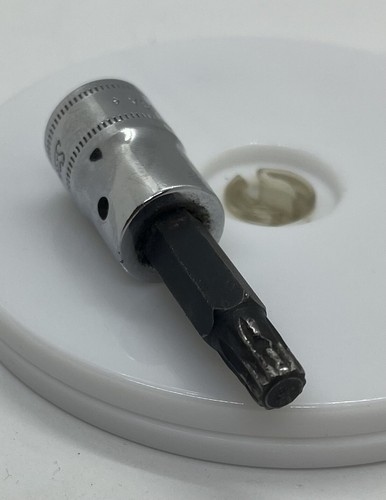 SNAP ON FTSM8C 3/8" Drive Metric 8 mm Standard Triple Square Bit Socket Good - Picture 7 of 7