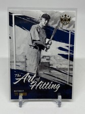 2022 Panini Diamond Kings Ty Cobb The Art of Hitting #AH-7