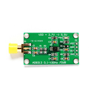 1pc AD8313 0.1 GHz to 2.5 GHz, 70 dB Logarithmic Detector/Controller Module