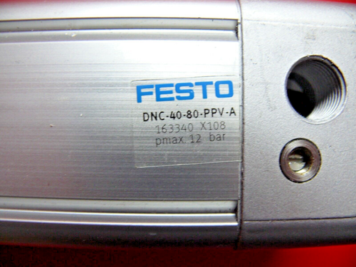 FESTO DNC-40-80-PPV-A Normzylinder Zylinder Pneumatik (163340) NEU - Bild 2 von 4