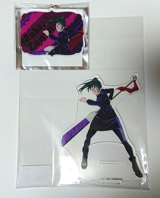 Jujutsu Kaisen Mappa Showcase Maki Zenin Set Acrylic Keychain Ebay