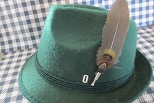 Oktoberfest/German Feather Hat Pin - Style O