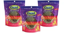 Cadet Duck Breast Dog Treats, 3 14-Ounce Bags 