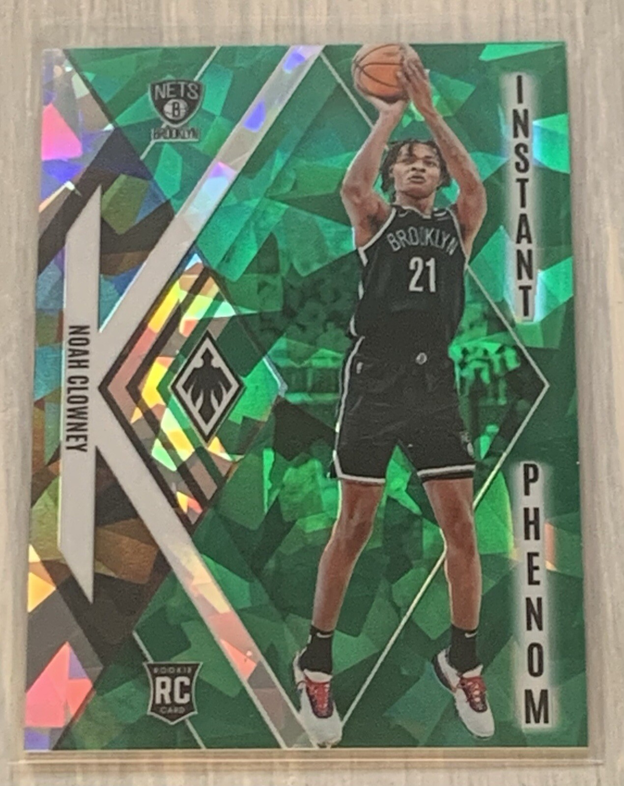 Noah Clowney - 2023-24 Phoenix Basketball GREEN ICE PHOENIX INSTANT PHENOM #/149