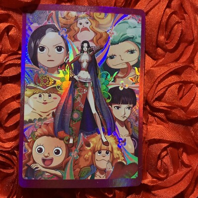 Queen Boa Hancock ONE PIECE Teams Anime Waifu ACG Girl Holo Card
