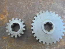 Quick change Gears 6 spline set 20 Dwarf  UMP IMCA WISSOTA MIDGET Micro K&N