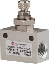 PRO SOURCE Manually Operated 1-Way Inline Speed Control Valve: 3/8 F NPT