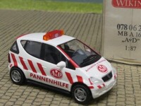 1/87 Wiking Mb A 160 Avd Pannenhilfe 078 06