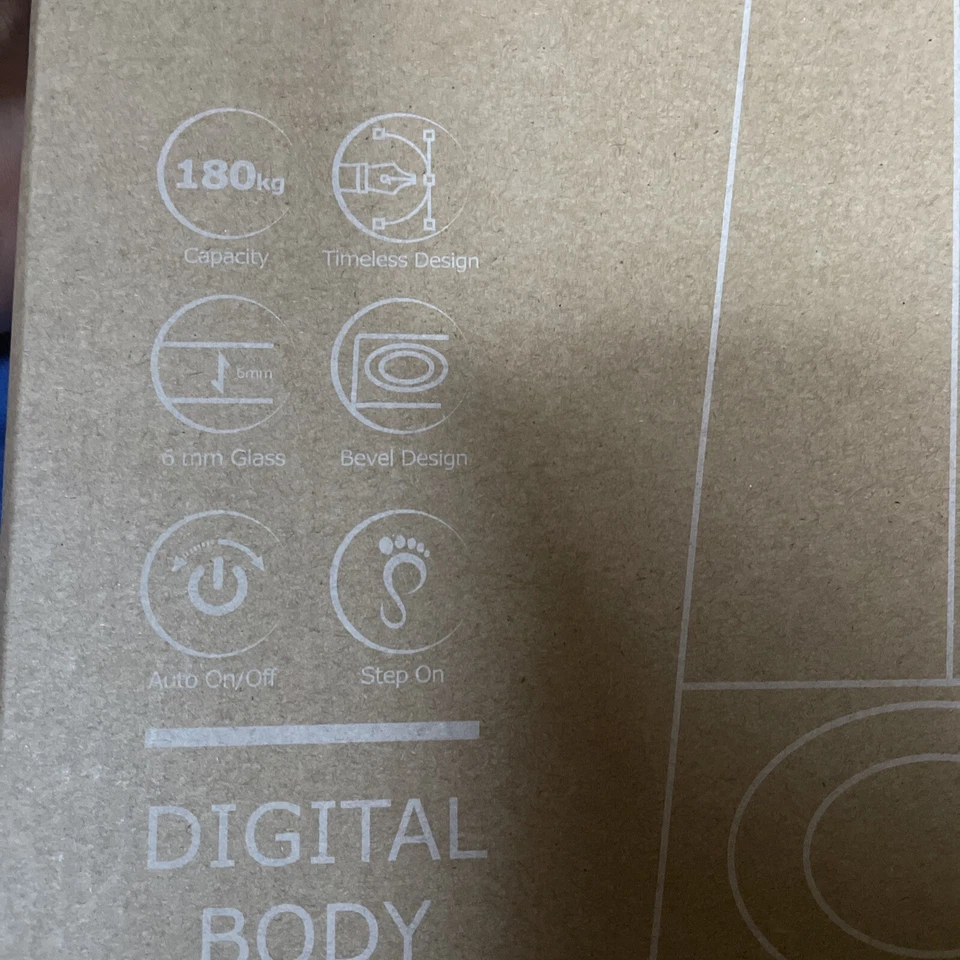 Цифровые весы для ванной — от СЕРОГО КЛЕНА, высокая точность, дизайнерские - Изображение 3 из 4