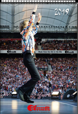 GoodTimes Kalender 2019 mit Mick Jagger-Lemmy Kilmister-Sweet-Kiss-Inga Rumpf...