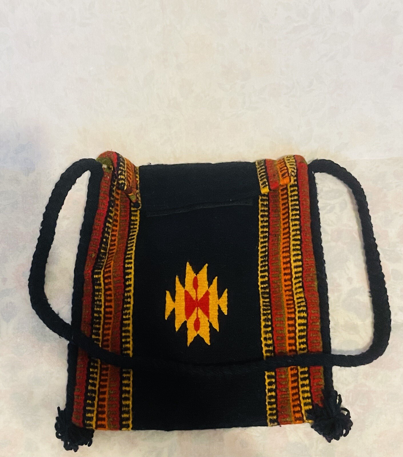 Mexican Shoulder Bag Zapotec Woven Wool Oaxaca Handmade eBay