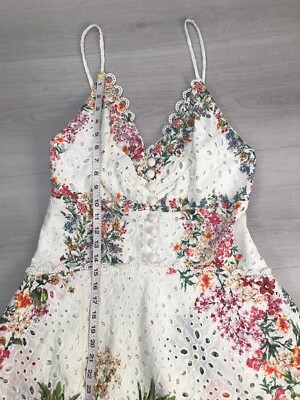 mesh halter mini dress Mesh Embroidered Halter Mini Dress