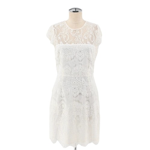 BB Dakota Black Size 2 Jayce Sheath Lace Cocktail Dress