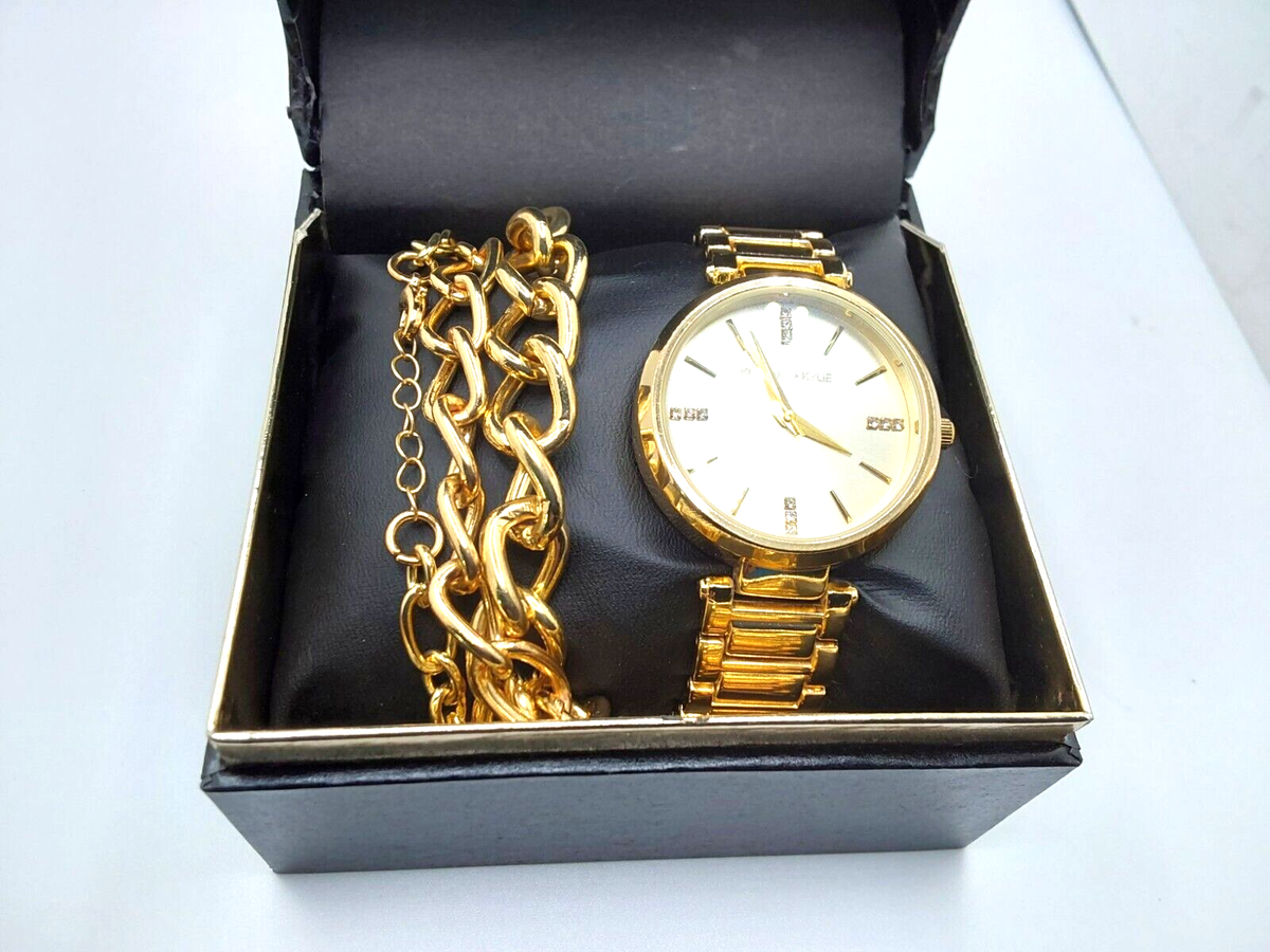 Gold Watches Kensie Watch Set Kensie Wristwatch With Bracelets