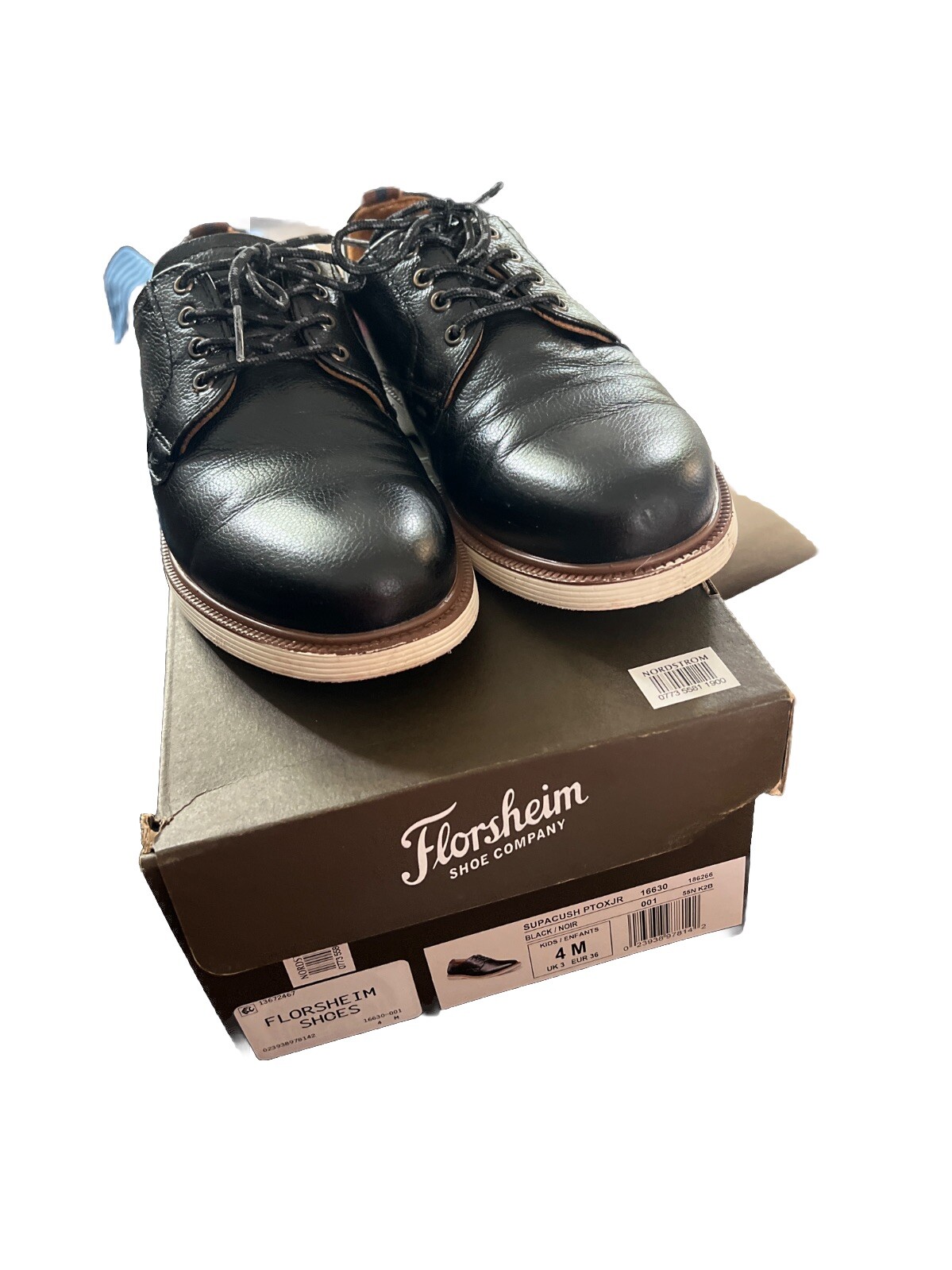 SAOLA Oxford bambino Supacush punta piatta Oxford bambini 4 16630 001 nero