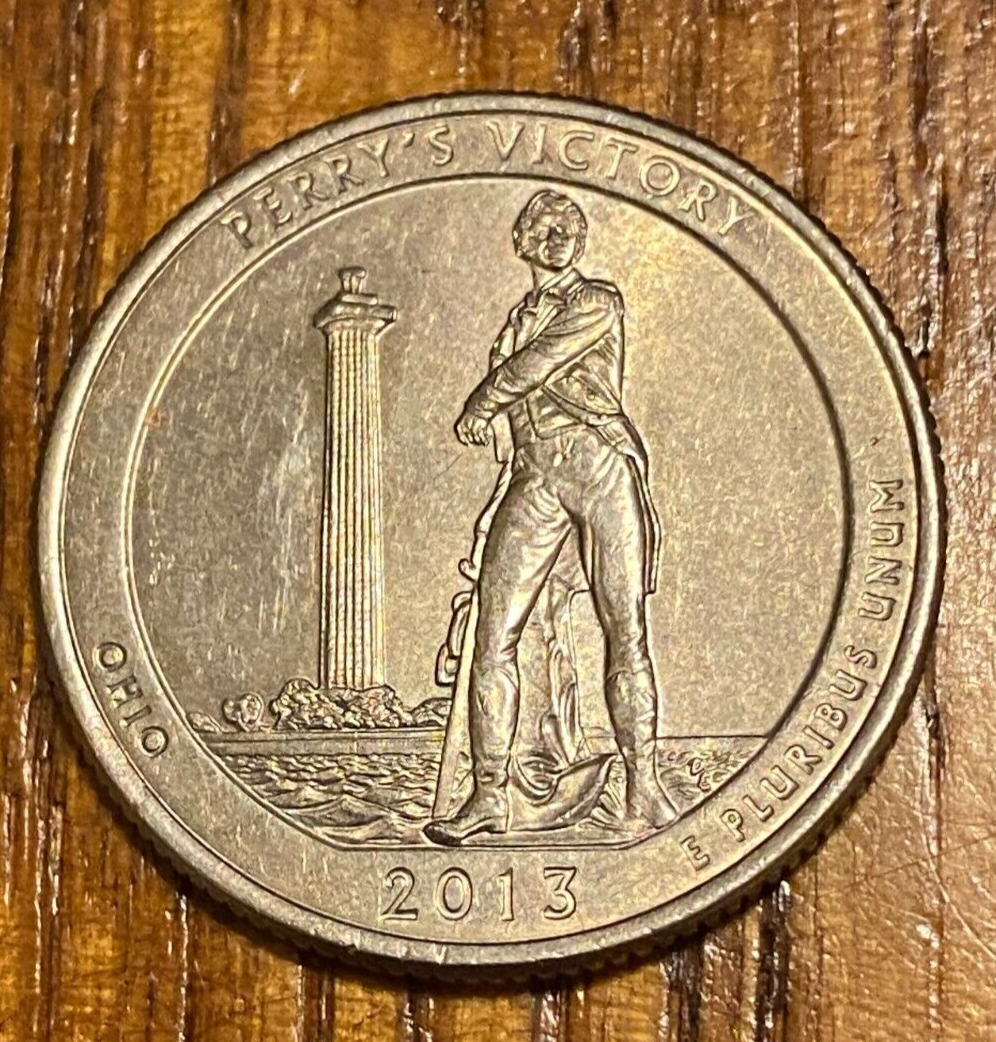 2013-P 25 Cents - Perry's Victory Ohio National Parks Quarter | eBay