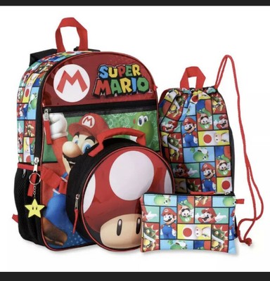 super mario backpack set