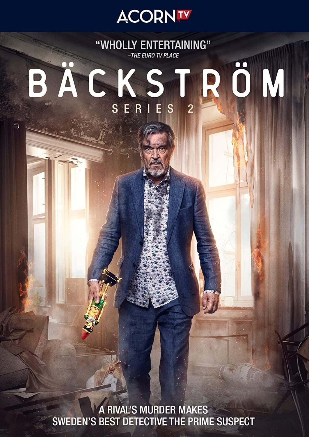 Backstrom Series 2 (DVD) Kjell Bergqvist Agnes Lindstrom Bolmgren Filip Berg