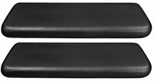 Black Rear Armrest Pad Set 1965-1967 Gto Lemans Chevelle Nova Cutlass 442