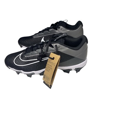Nike Vapor Edge Shark 2 Football Cleats Black White Grey  display picture 2