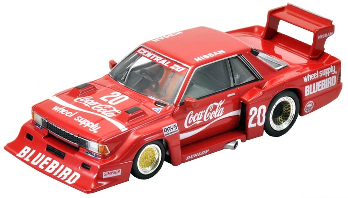 ミニカー TOMYTEC BLUEBIRD SUPER SILHOUETTE 1/64 Rare Tomica Limited Vintage Coca-Cola Bluebird Super Silhouette