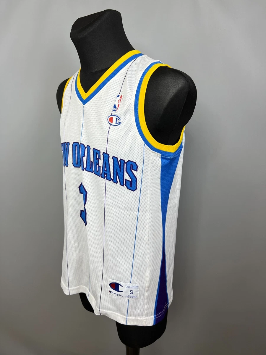 CHRIS PAUL NEW ORLEANS HORNETS JERSEY NBA BASKETBALL SWINGMAN CHAMPION SIZE S