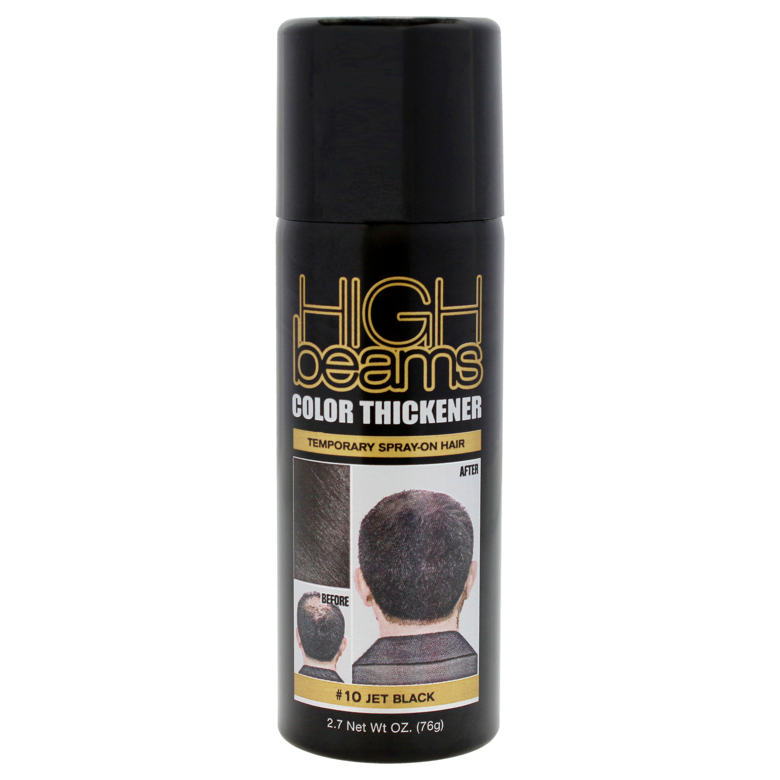 Thickener Temporary Spray-10 Jet Black By Salon Grafix - 2.7