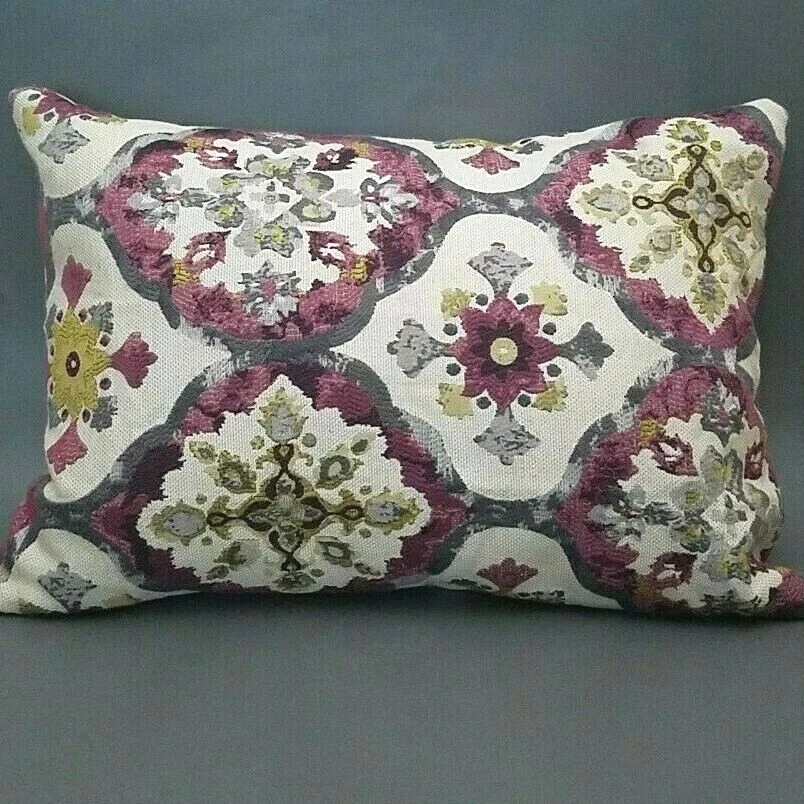 Purple boho throw pillow sales