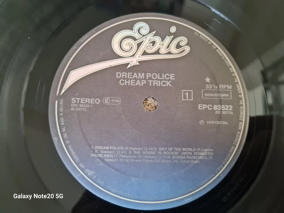 Lp vinyle  33 t  Cheap Trick - Dream police ( 1979) - Photo 4/4