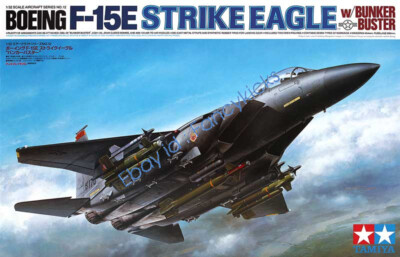 タミヤ 1/32 Boeing F-15E Strike Eagle Tamiya 60302 1:32 McDonnell Douglas F-15E Strike Eagle