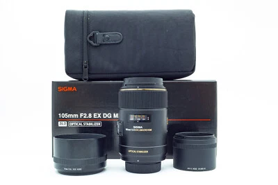 Sigma 105mm f/2.8 Macro Lens Nikon F – DG APO OS HSM - Bild 1 von 4