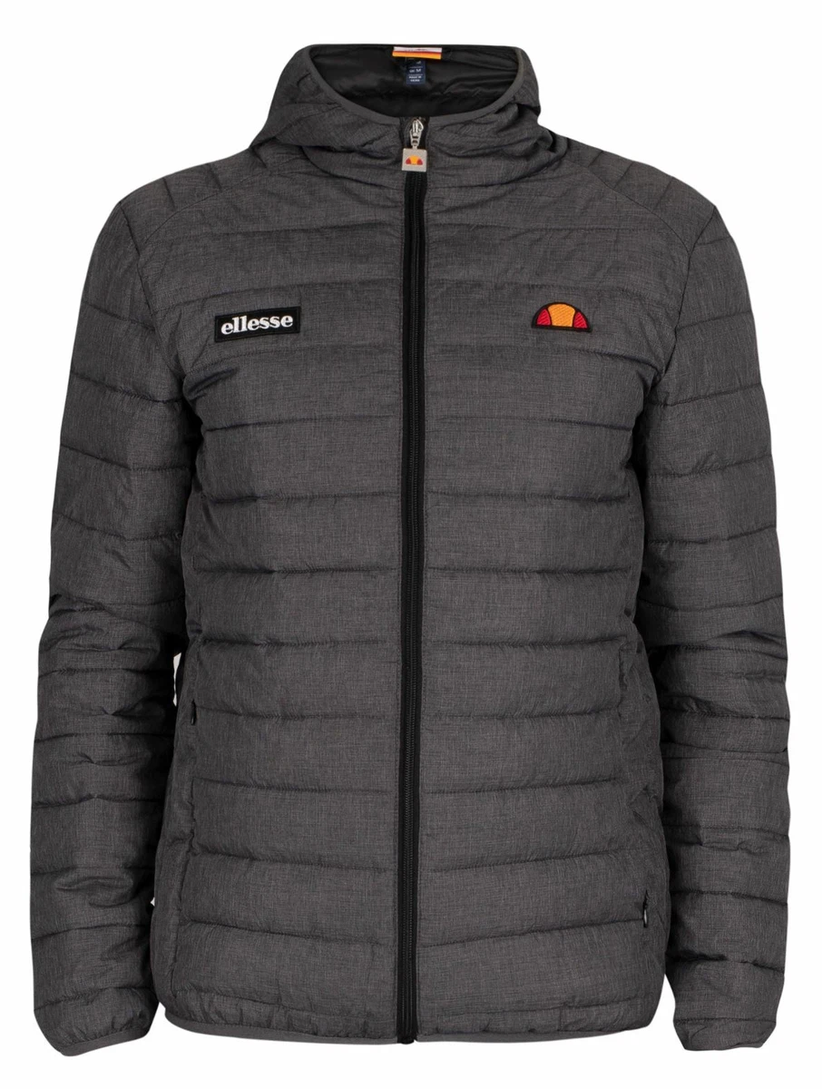 Ellesse SHS01115 Men s Quilted Lombardy Padded Hooded Jacket in
