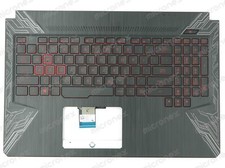 FOR Asus TUF Gaming FX504GD FX504GE FX504GM Palmrest Keyboard LED US-Internation