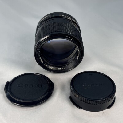 Canon FD 85mm f/1.8 MF Portrait Lens EX+5 From Japan | eBay
